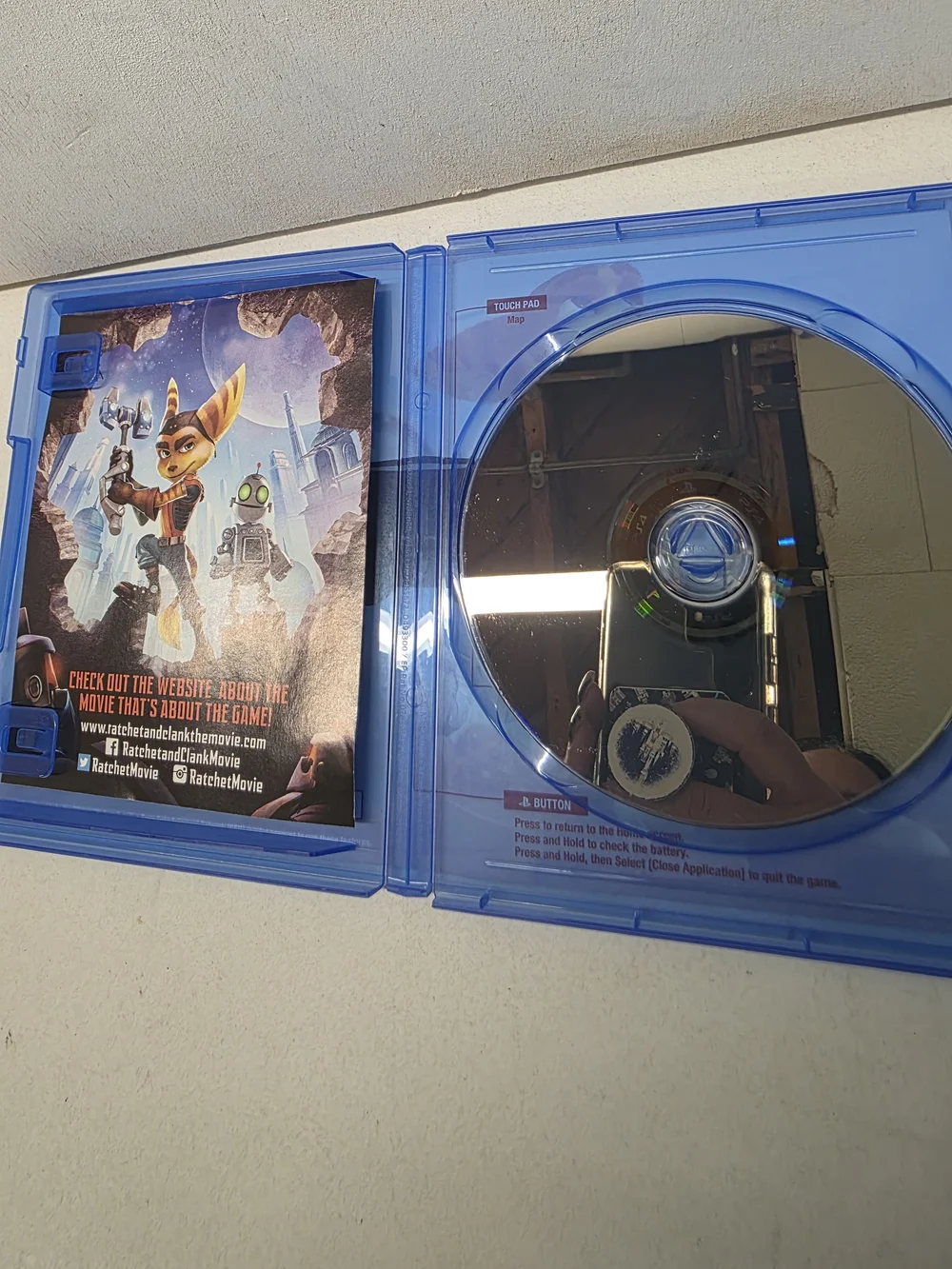 Ratchet & Clank PS4 PlayStation 4 2016 Tested Working w/ Case & Insert